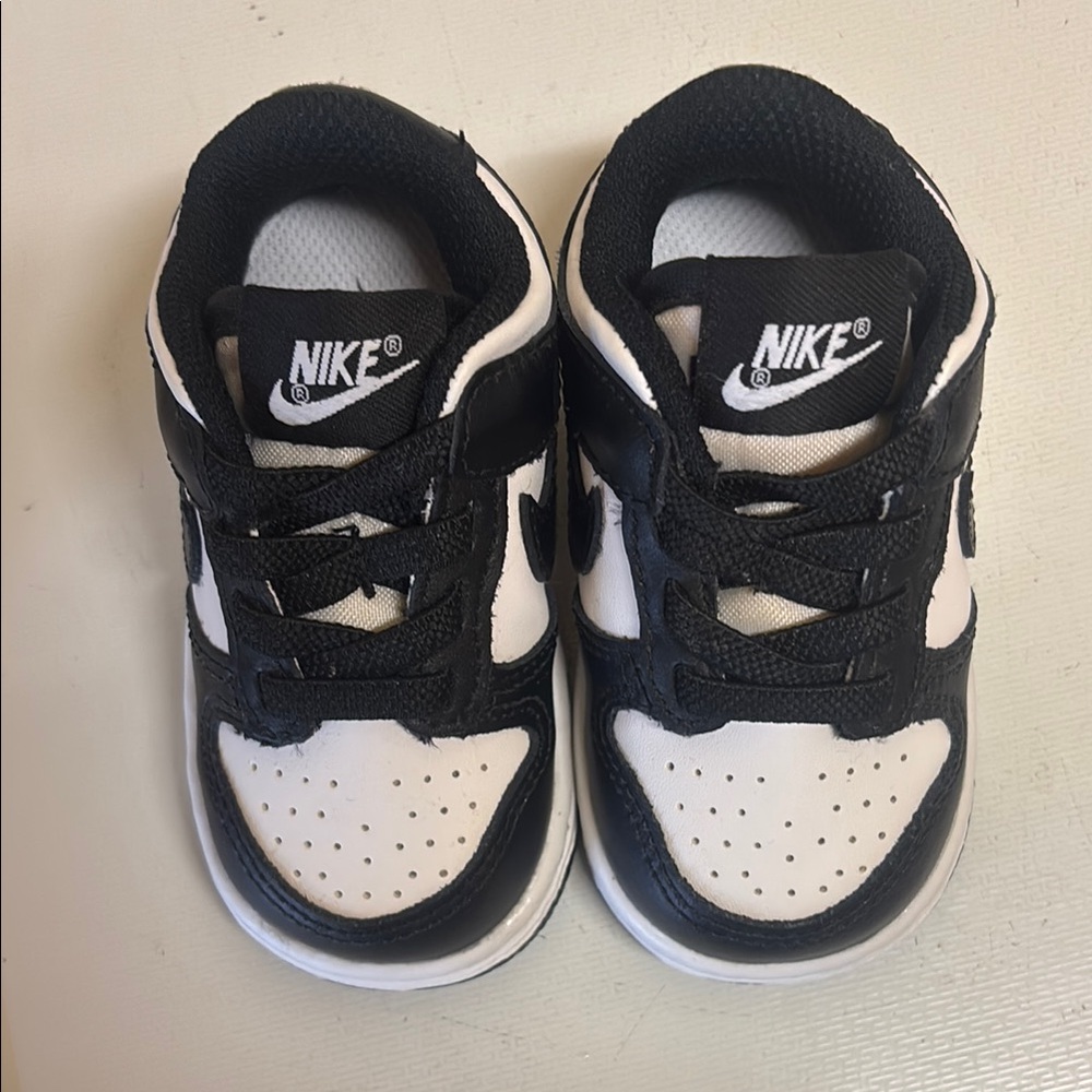 Nike Kids Black and White Sneakers